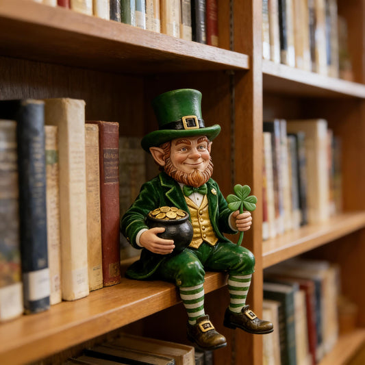 🔥Hot Sale 60% OFF -🍀St. Patrick’s Day Leprechaun Decorative Figurine🍺 Serene Desk Companion💋