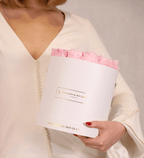 Round Everlasting Rose Box