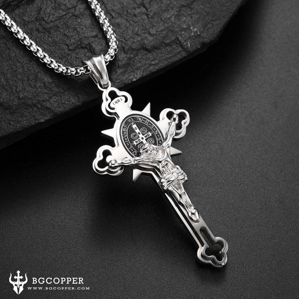 St. Benedict Exorcism Cross - Bless you and your family