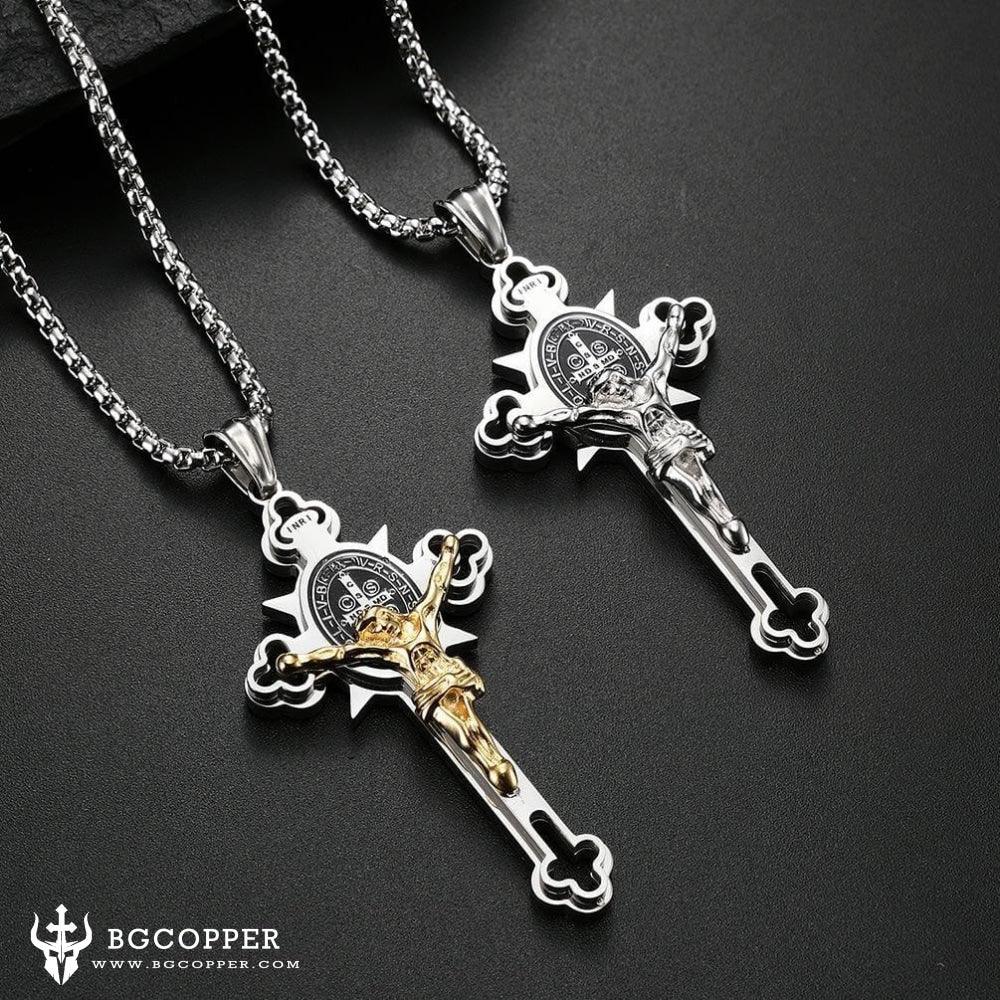 St. Benedict Exorcism Cross - Bless you and your family