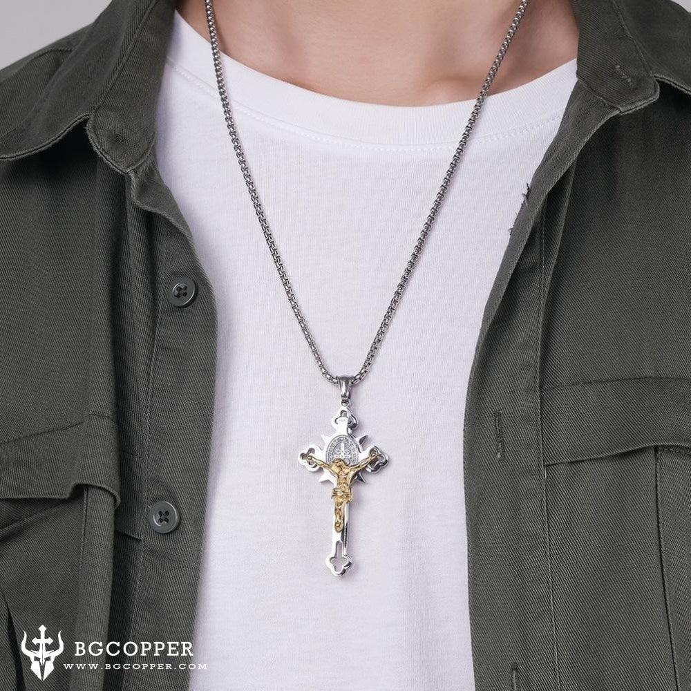 St. Benedict Exorcism Cross - Bless you and your family