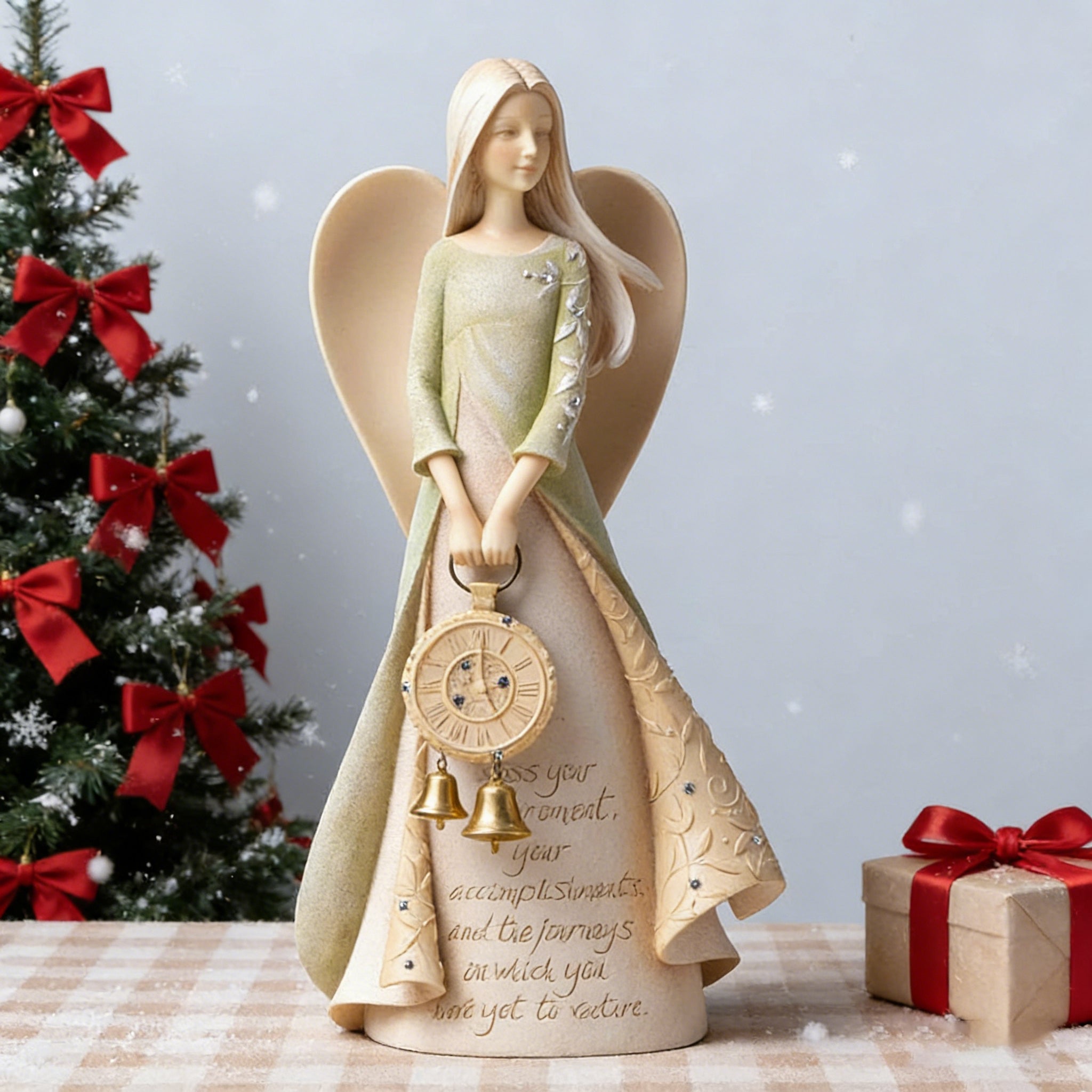 Angel of Blessings: Heartfelt Retirement & Life Journey Figurine