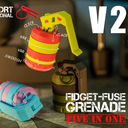 Demoman premium multi-functional EDC fidget toy💋