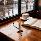 Titanium Steel 18K Gold Cross Necklace | A Christian Emblem of Faith and a Fashion Statement