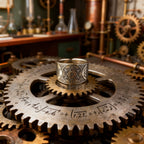 Archangel Metatron Life Angel Seal Adjustable Ring Solomon Kabbalah Amulet