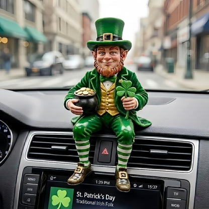 🔥Hot Sale 60% OFF -🍀St. Patrick’s Day Leprechaun Decorative Figurine🍺 Serene Desk Companion💋