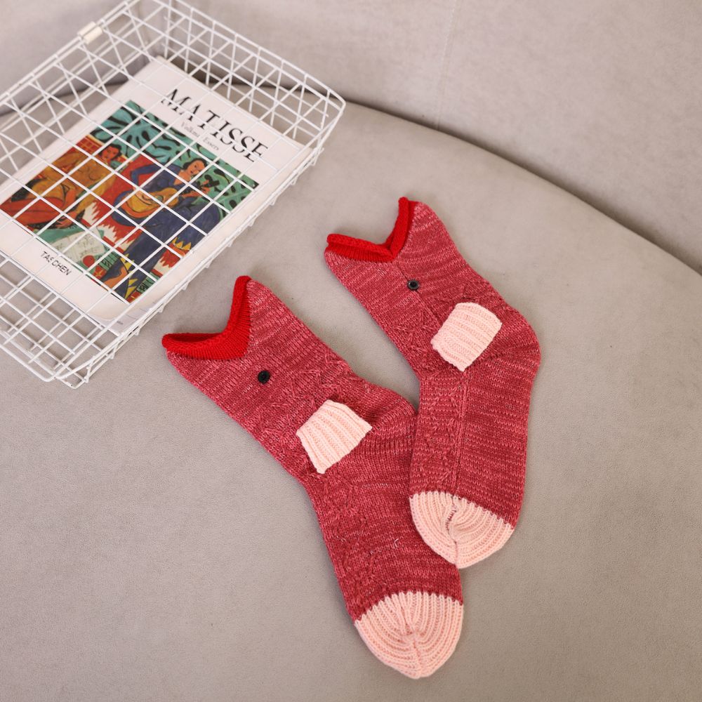 🏆3D Animal Knit Socks