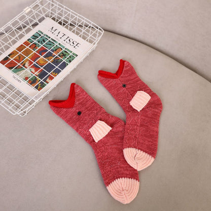 🏆3D Animal Knit Socks