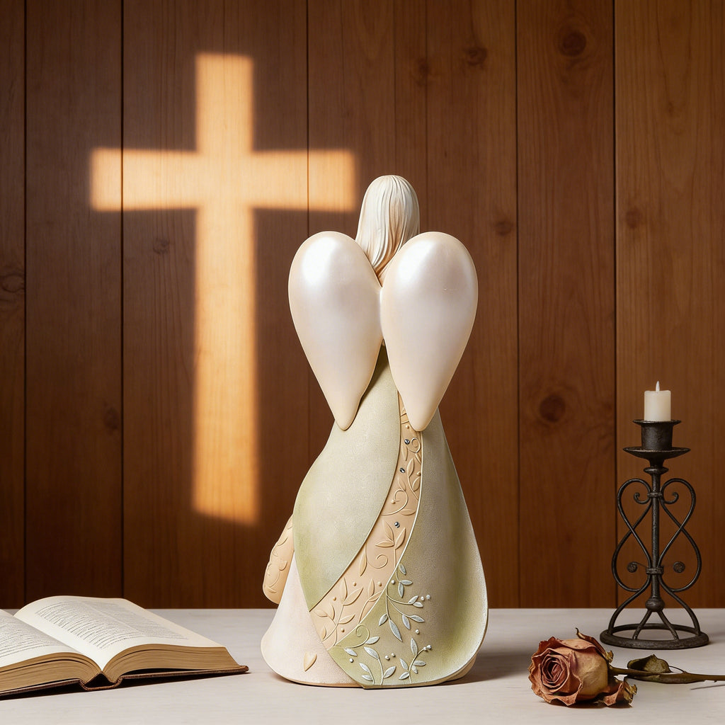 Angel of Blessings: Heartfelt Retirement & Life Journey Figurine