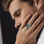 S925K Silver Our Lady of Guadalupe Ring