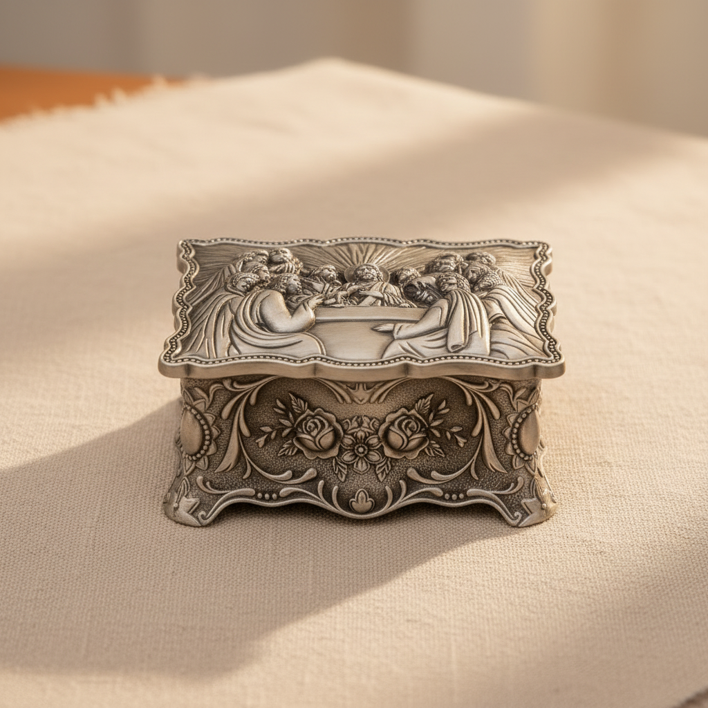 A Beautiful Testament to Faith: The Last Supper Jewelry Box