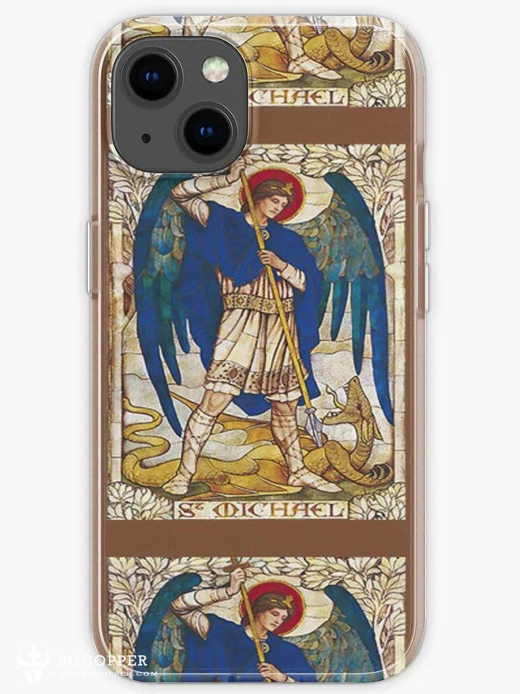 St Michael Angel Catholic Saint Archangel iPhone Case