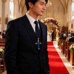 Titanium Steel 18K Gold Cross Necklace | A Christian Emblem of Faith and a Fashion Statement