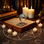 Archangel Metatron Life Angel Seal Adjustable Ring Solomon Kabbalah Amulet