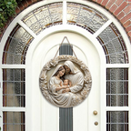 Holy Family & Nativity Holly Wood Hangings — A Piece of Heaven at Home