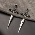🏆GOTHIC SWORD EARRINGS (PAIR)