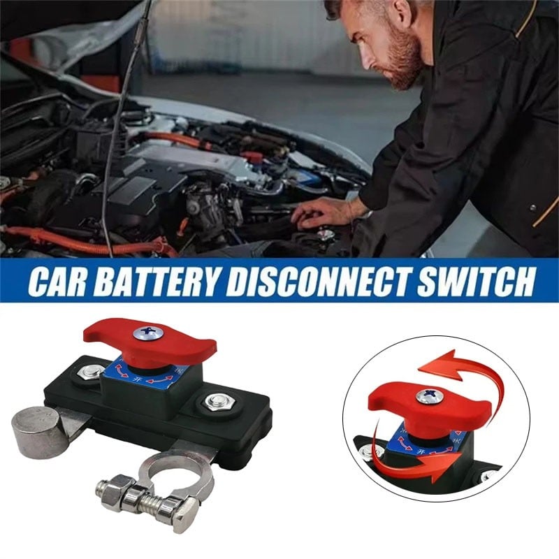 🏆45K+ SOLD🔧12V/24V Car Battery Isolation Switch Automatic Manual Circuit Breaker Protector💋