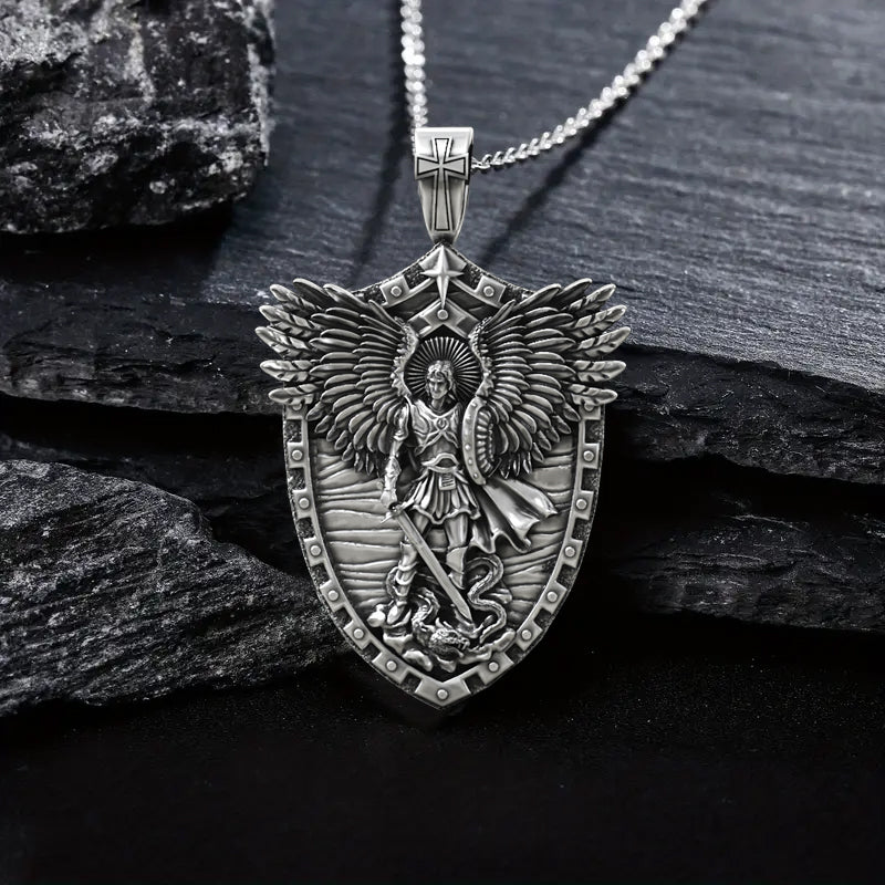 Archangel Michael Necklace - Gives us the strength and courage to move forward!
