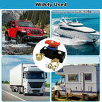 🏆45K+ SOLD🔧12V/24V Car Battery Isolation Switch Automatic Manual Circuit Breaker Protector💋