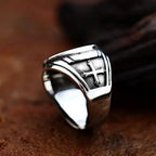 Saint Benedict Medal Stainless Steel Ring