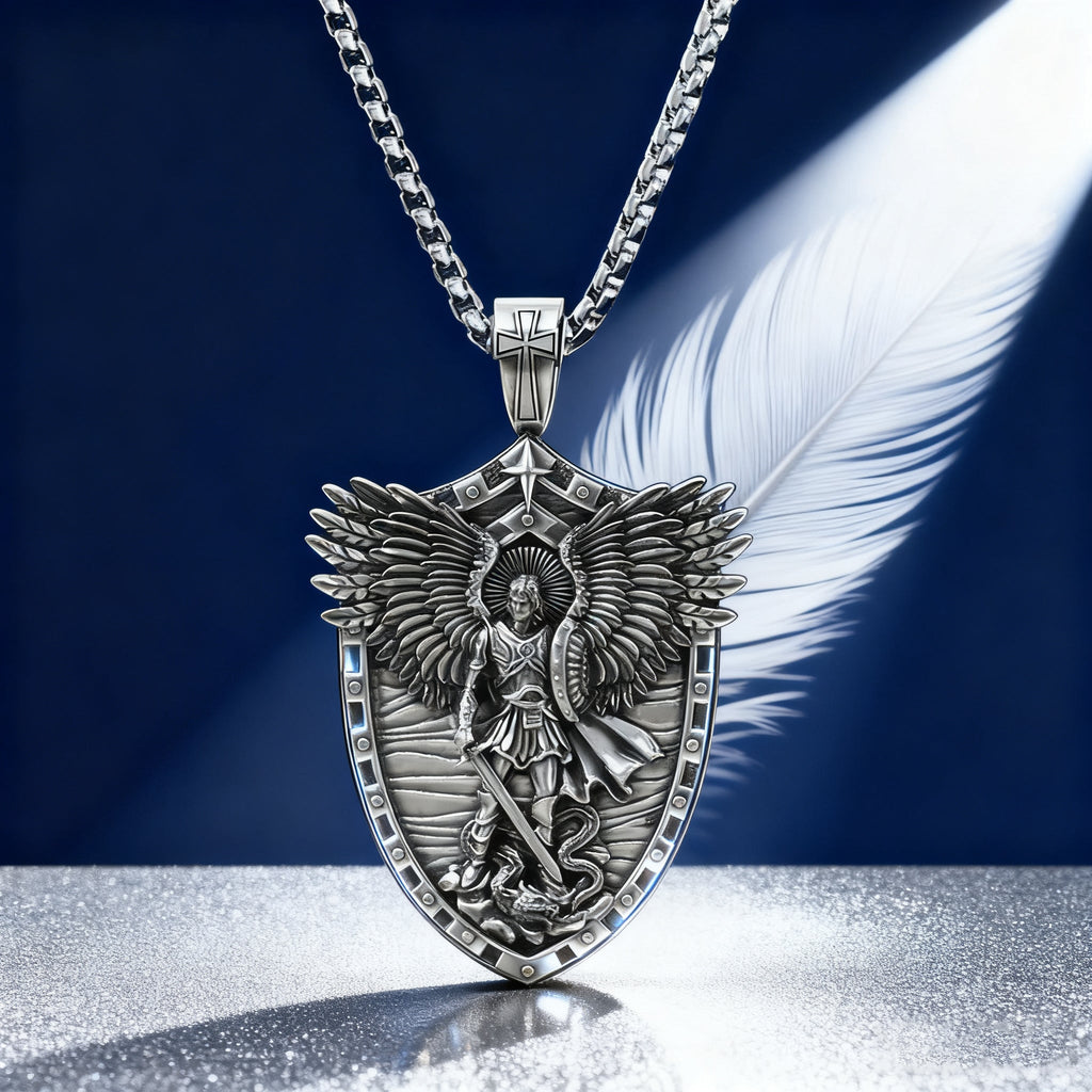 Archangel Michael Necklace - Gives us the strength and courage to move forward!