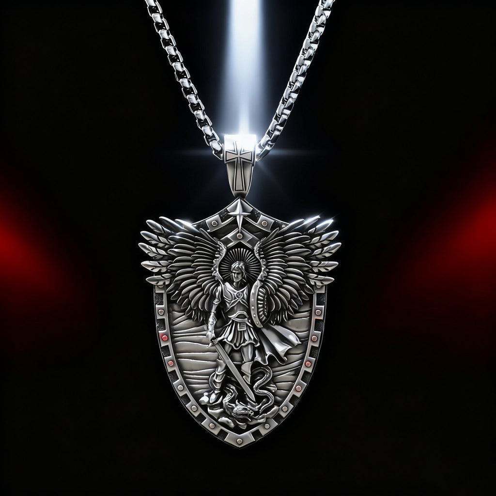Archangel Michael Necklace - Gives us the strength and courage to move forward!