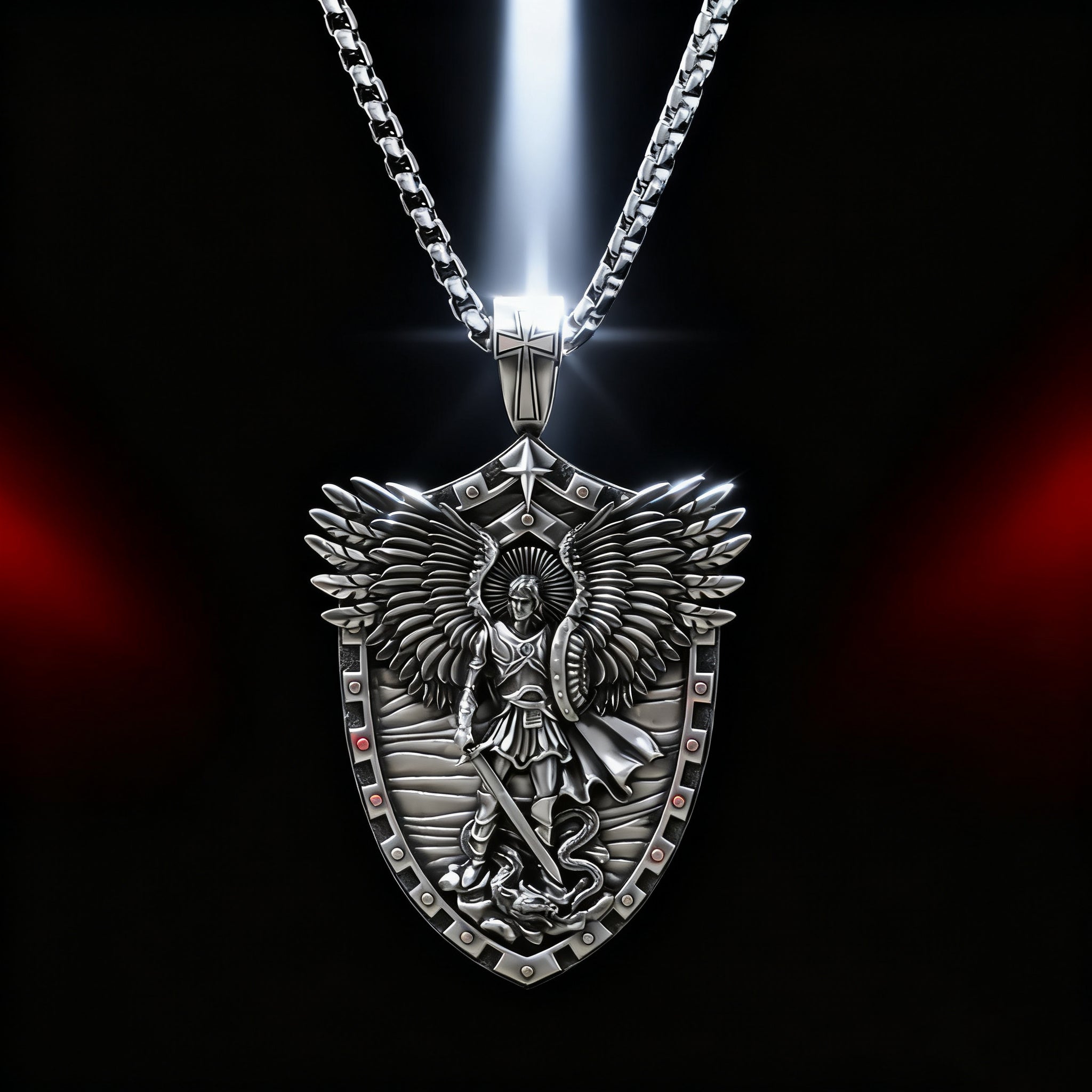 Archangel Michael Necklace - Gives us the strength and courage to move forward!