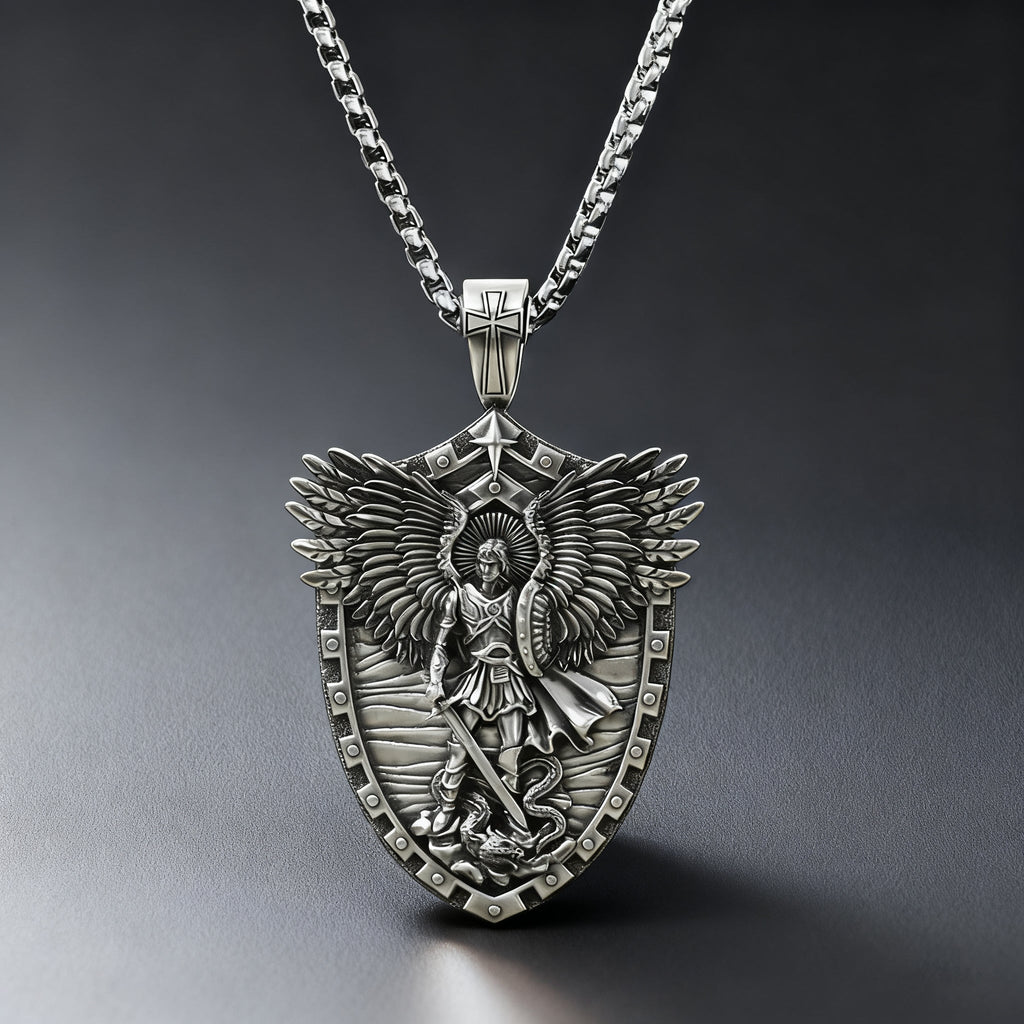 Archangel Michael Necklace - Gives us the strength and courage to move forward!
