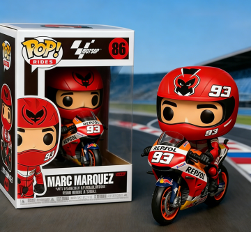 Marc Márquez 93 Racing Collectible Figure – MotoGP Legendary Rider Pop Style