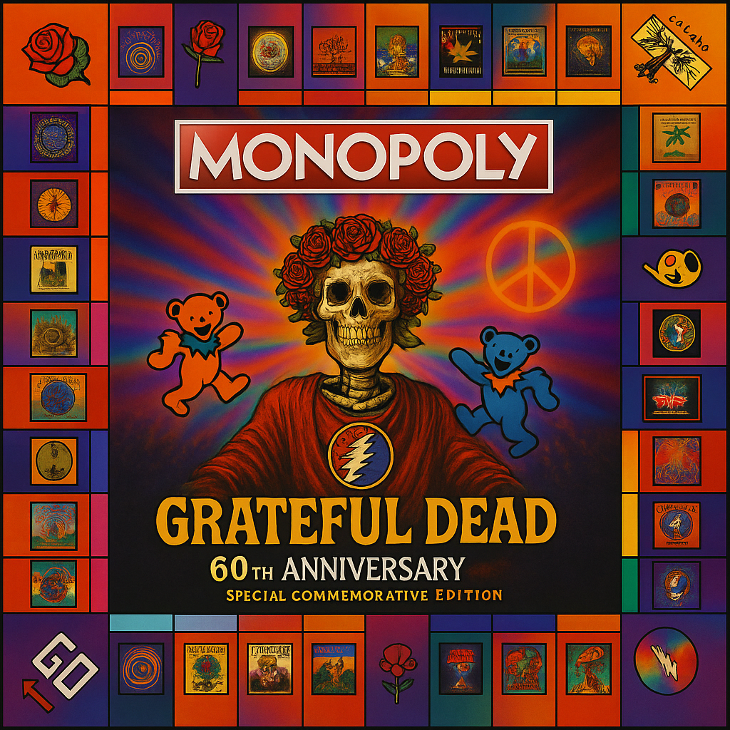 Monopoly:Grateful Dead – 60th Anniversary Special Commemorative Edition