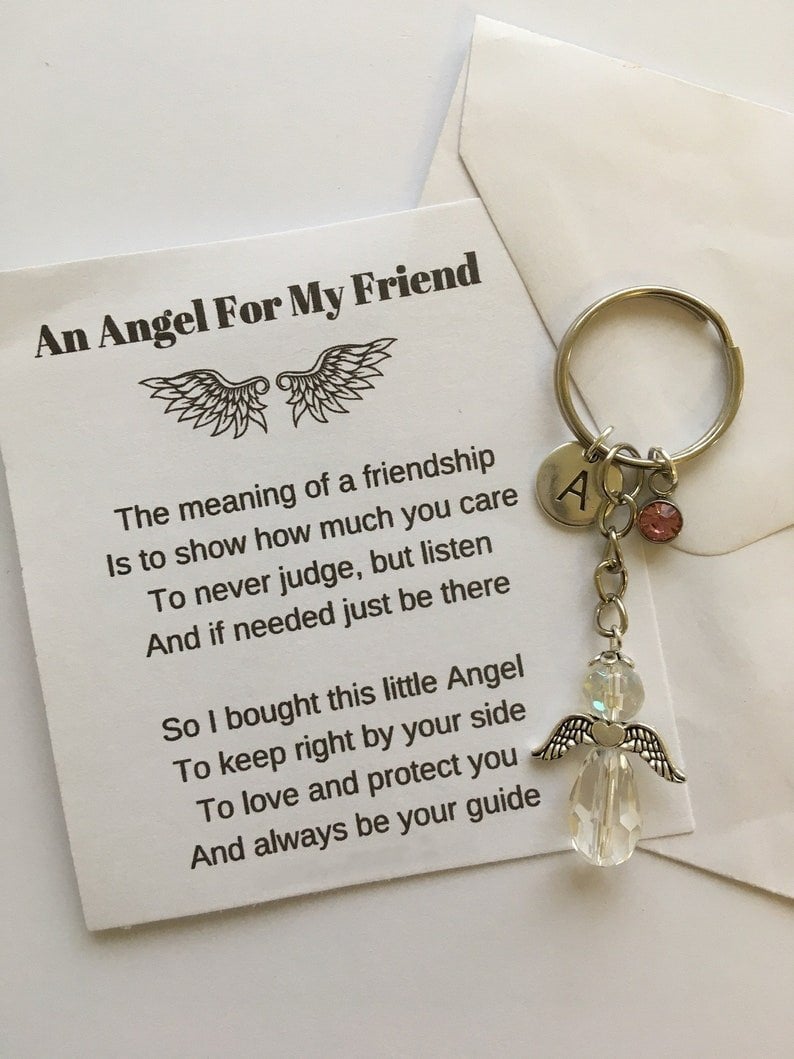 Guardian Angel Keychain - Best Friend Gift🎁