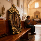 A Handcrafted Sanctuary: Our Lady of Guadalupe Wood Carving