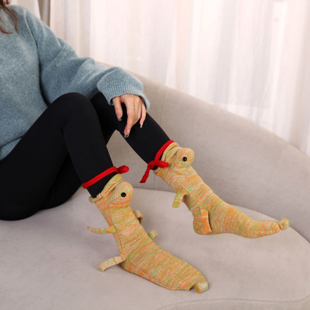 🏆3D Animal Knit Socks