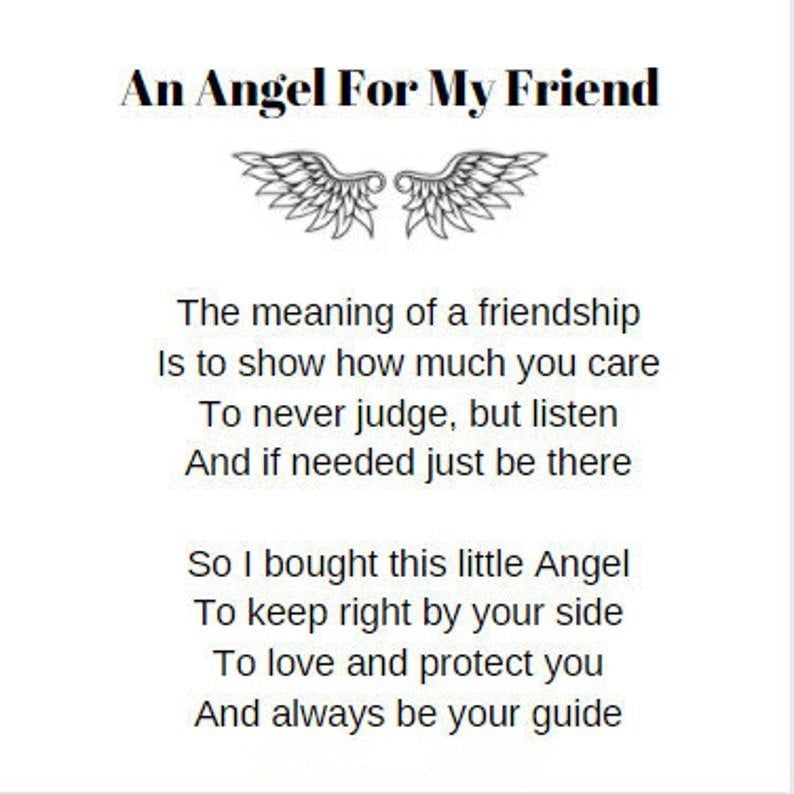 Guardian Angel Keychain - Best Friend Gift🎁