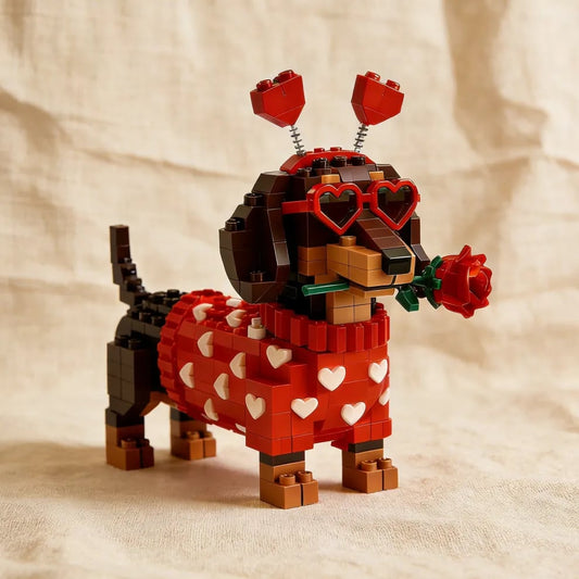 💖 2026 Valentine’s Day dog Brick Set 🐕🔥