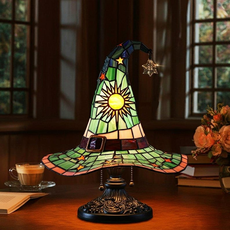 👒Last 4 hours Sale: Save 50% -Witch Hat Lamps🏆