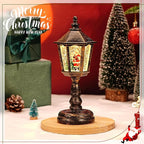 🏆🎄Christmas Snow Night Light with Music Luminous Decoration Lamp
