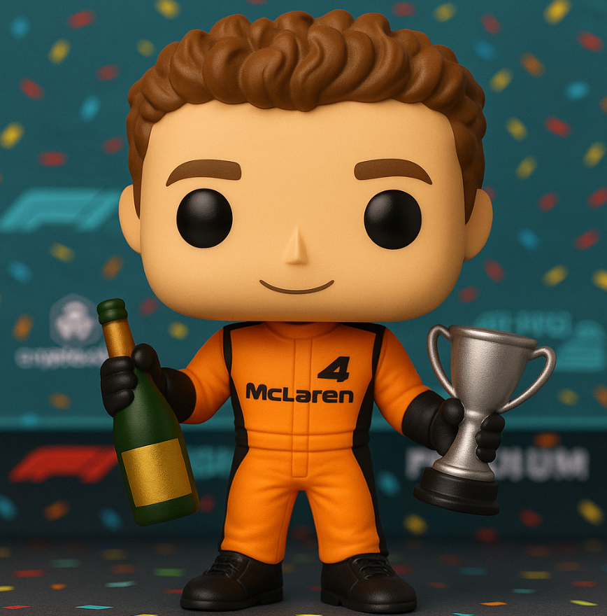 Lando Norris Mc Lauren Collectible Figure