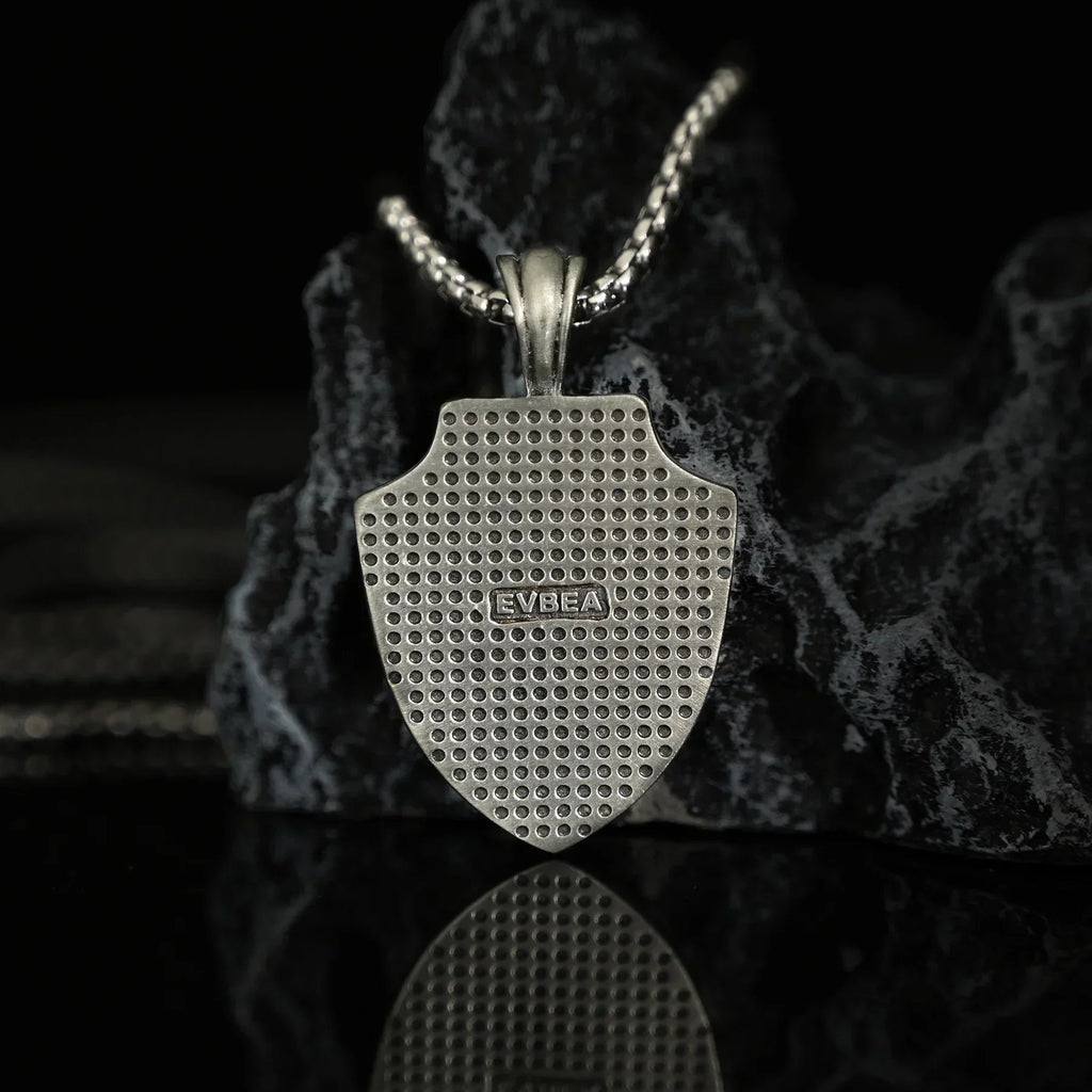 PURE TIN ST Michael's Archangel Necklace. Paratrooper Police Military Paramedic Grocers Mariners and military personnel Patron Saint Amulet