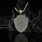 PURE TIN ST Michael's Archangel Necklace. Paratrooper Police Military Paramedic Grocers Mariners and military personnel Patron Saint Amulet