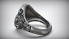 S925K Silver Our Lady of Guadalupe Ring