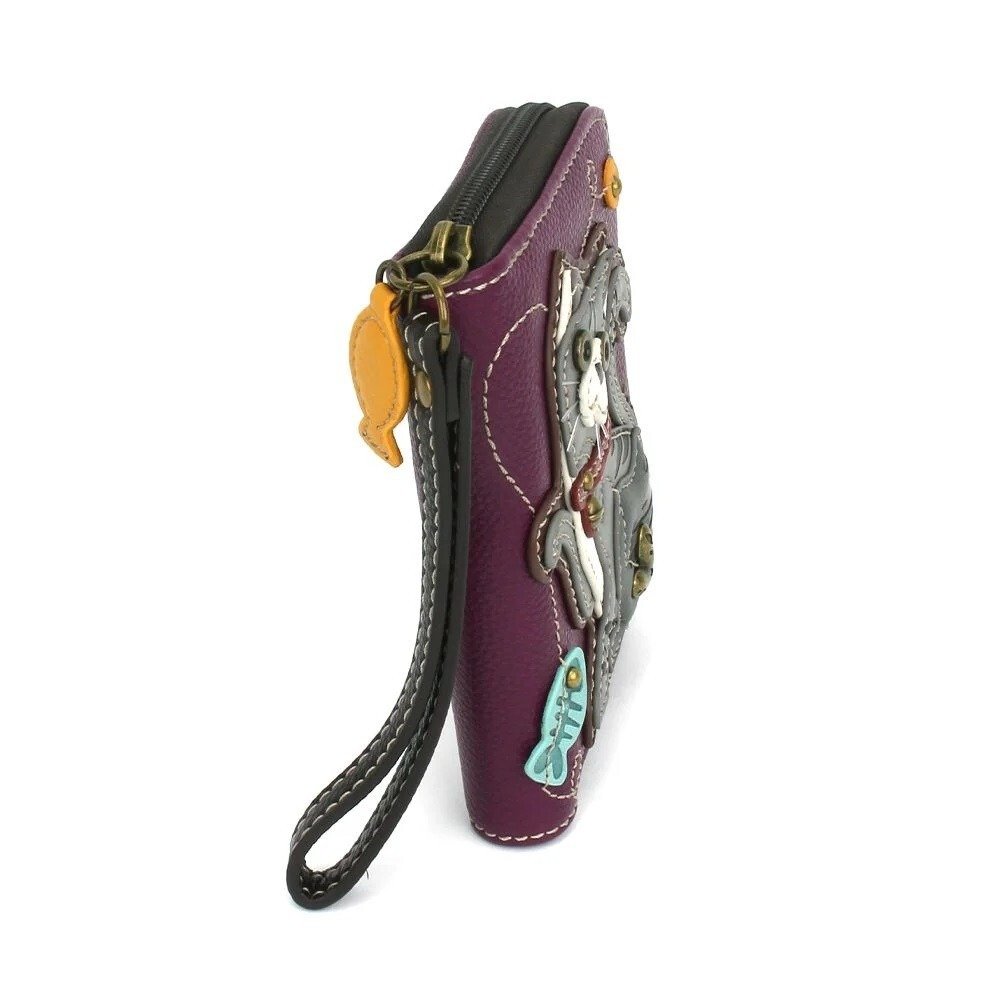 🐾 Zip Around Wallet – Gray Tabby Cat🔥