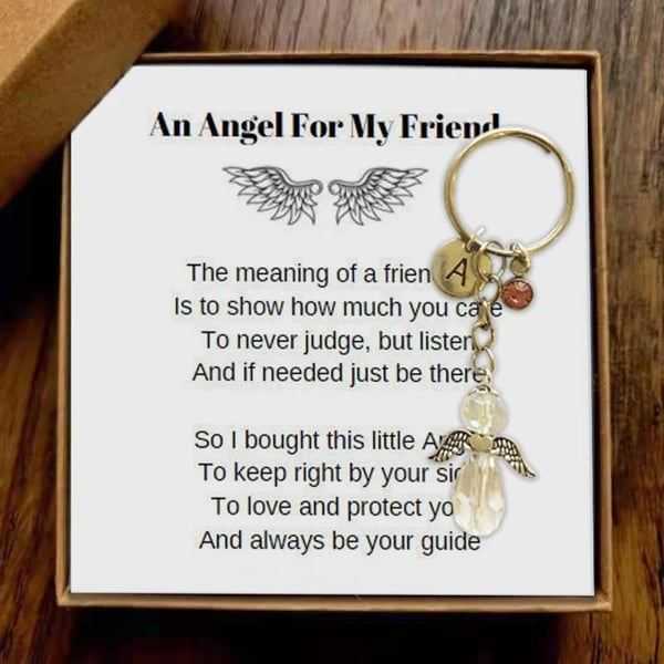 Guardian Angel Keychain - Best Friend Gift🎁