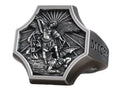Archangel Michael S925K Silver Ring