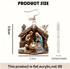 🎁Nativity Scene Earrings✨