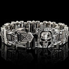 Armed Forces Destiny Struggle Skull Interlock Bracelet