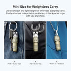 iUltra Keychain Flashlight in Olive Green – The Ultimate Keychain Flashlight🔥