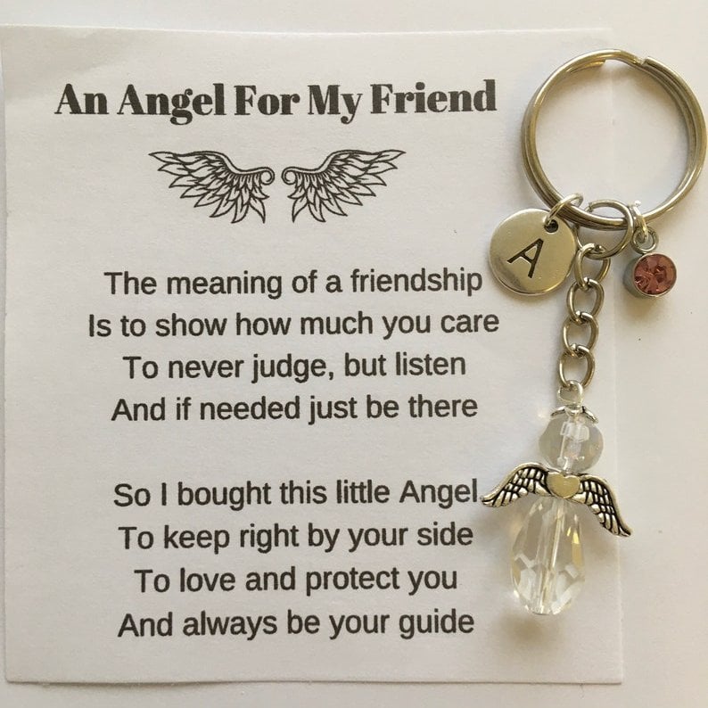 Guardian Angel Keychain - Best Friend Gift🎁