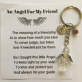 Guardian Angel Keychain - Best Friend Gift🎁