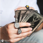 Saint Benedict Stainless Steel Cross Ring